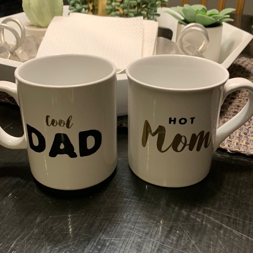 Mom and Dad Mug Set NEW